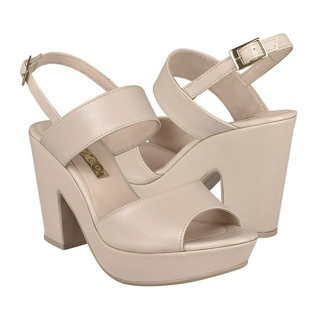 SANDALIAS PARA DAMA STYLO 9014 SIMIPIEL BEIGE Stylo 9014