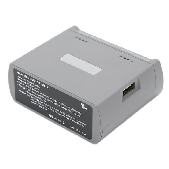 Hub de Carga de Batería bidireccional, Cargador bidireccional de batería para dron Inteligente, Cargador bidirecional para mini 2 y mini se