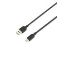 thumbnail image 3 of onn. 10ft USB to USB-C Cable, Black, Compatible With USB-C Devices, 3 of 8