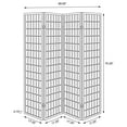 thumbnail image 6 of Roberto 4-Panel Room Divider Folding Shoji Screen White, 6 of 6