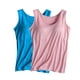 thumbnail image 1 of Camisola de manga corta para mujer con almohadilla para el pecho, sin aros de acero, ropa interior para yoga, pijamas deportivos para mujer, 1 of 2