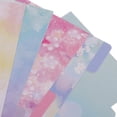 thumbnail image 3 of yuksok 5 Pcs Bloc-Notes Vintage Multifonction 6 Trous Index Pages Marqueurs Couleurs, 3 of 9