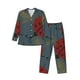 thumbnail image 1 of Balery Ladybug Pijama para Hombre de Dos Piezas con Manga Larga, Conjunto de Dormir y Descanso Suave con Bolsillos-Small, 1 of 7
