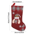 thumbnail image 2 of Pochette Décorative Tricotée Festive pour Décorations de Cheminée de Vacances, 2 of 6