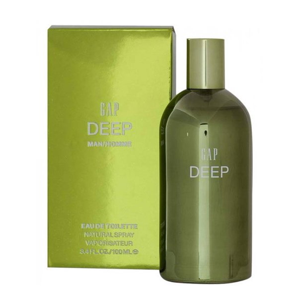 DEEP Man by Gap 3.4 oz edt eau de toilette spray Men's Cologne New In