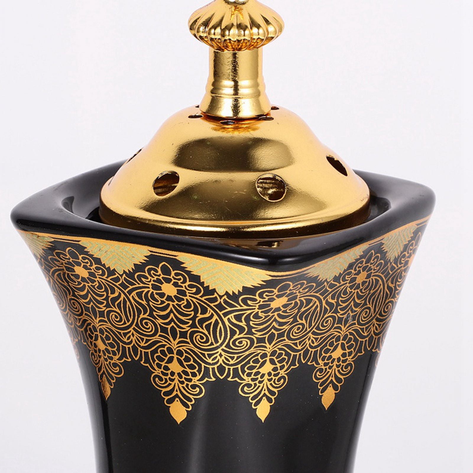 2X Electric Incense Burner Frankincense Incense Holder Vintage Arabic Censer Burner US Plug