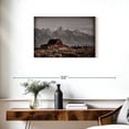 thumbnail image 3 of Elephant Stock John Moutlon Barn Wall Art - Horizontal Canvas Wall Art - Living Room Wall Decor - Architecture Canvas - Brown And Gray Decor By Ken Smith - 30" x 20", 3 of 8