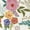 Ivory/Light Blue, variant on Unique Loom Blossom Collection Area Rug - Ashley (5' 3" x 7' 10" Oval Blue/Olive)