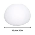 thumbnail image 1 of 1PCS Polystyrenes Foam Half Ball Hemisphere DIY Accessory Handmade For Wedding Party Celebration Decoration Crafts DIY All Size, 1 of 5
