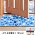 thumbnail image 3 of Blue Dog Paw Footprint Door Rugs,Washable Non Slip Door Mats Indoor,Decorative Door Mats,Entry Mat Indoor for Entrance,Bedroom,Kitchen,Bathroom,17"x30", 3 of 6