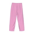 thumbnail image 5 of Fotbe Pink Men's Pajama Pants,Sleepwear Pants,Pj Bottoms Drawstring And Pockets-Medium, 5 of 9