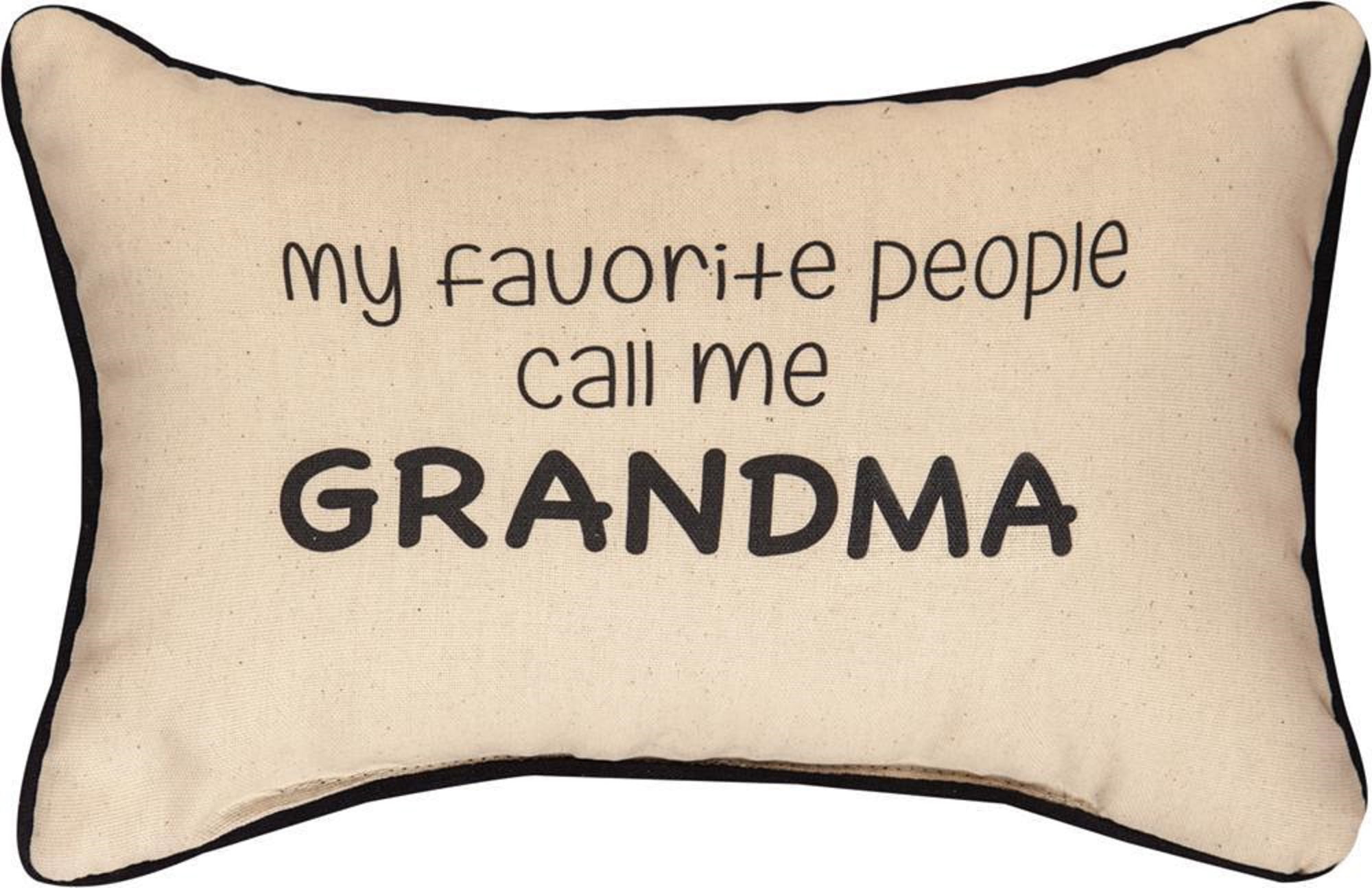 Funny Grandma Graphic & More My Favorite People Call Me Grandma Funny Grandparent Graphic Throw Pillow 16x16 Multicolor 