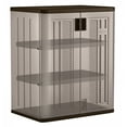 thumbnail image 6 of Suncast 2-Shelf Resin Base Cabinet, Platinum Metallic, 6 of 7