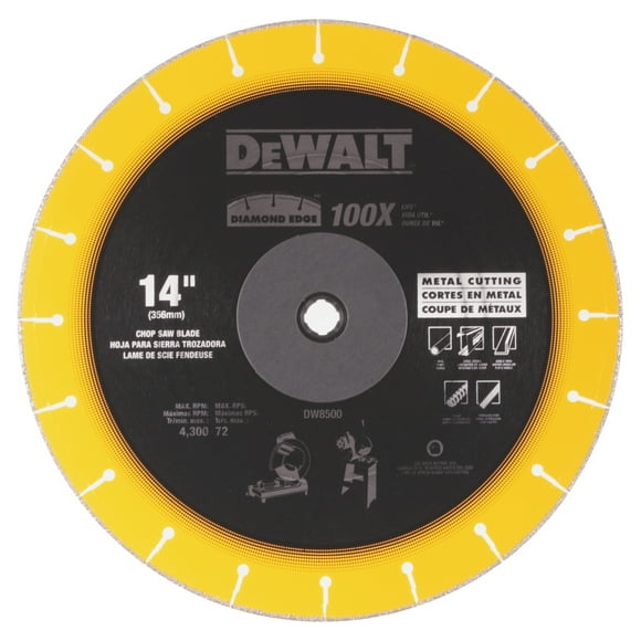 Chop Saw Metal Blade