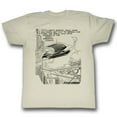 thumbnail image 1 of Flash Gordon Heavy Hearts Natural T-Shirt, 1 of 1