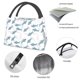 thumbnail image 4 of Disketp Cute Shark Bolsa Térmica Estampada, Bolsa Térmica Aislante para Almuerzo, Playa y Campamento, 4 of 6