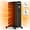 BLACK, variant on KISSAIR 1500W Oil Filled Radiator Space Heater, Adjustable Thermostat, Room Heater (Black)