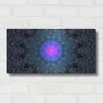 thumbnail image 3 of Luxe Metal Art 'Mandala Love' by Cameron Gray, Metal Wall Art, 24"x12", 3 of 7