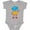 AC-Heather Grey, variant on Inktastic Cute Robot, Colorful Robot, Funny Robot, Robotics Boys or Girls Baby Bodysuit