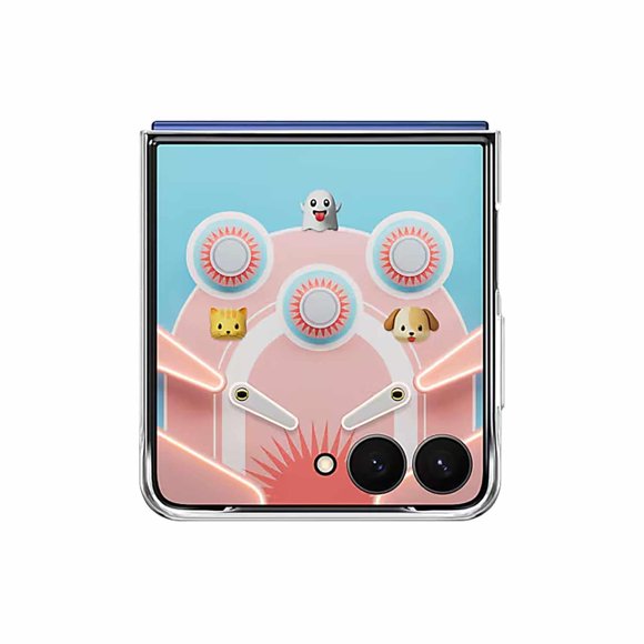 Samsung Étui FlipSuit Transparent pour Samsung Galaxy Z Flip7