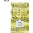 thumbnail image 2 of 20 Pack Replacement Disposable Canister Vacuum Cleaner Bags for Kenmore 50403, 2 of 5