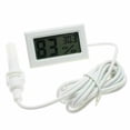 thumbnail image 4 of Luckyn Embedded LCD Digital Thermometer Temperature Hygrometer Humidity With Battery for Incubators, Brooders, Reptile Tank, Aquarium, Fish Tank,White, 4 of 10