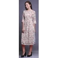thumbnail image 2 of Bimba Tunique Droite à Manches 3/4 Kurta Imprimée Tenue d'Été pour Femmes, 2 of 6