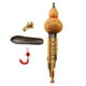 thumbnail image 2 of Hulusi de bambú tradicional con estuche, instrumento de viento profesional de bambú, calabaza tecla c, 2 of 9