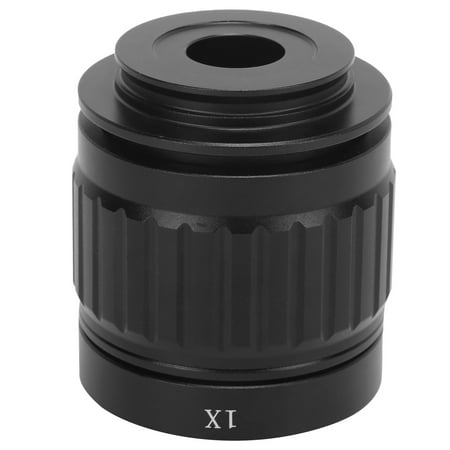 

ANGGREK Microscope Camera Accessory Microscope Camera Adapter Trinocular Stereo Microscope Tube 1X 38mm C Mount Lens Adapter Microscope Tube