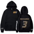 thumbnail image 2 of Mclaren F1 Chandail à Capuchon Formule un Racer Manches Longues Lettre Daniel Ricciardo 3 Logo Mode Urbaine Imprimé Chandail en Molleton Homme Taille Eu Vintage, 2 of 5