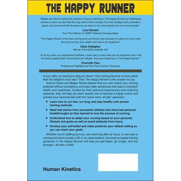 Pre-Owned The Happy Runner: Love the Process, Get Faster, Run Longer (Paperback) 1492567647 9781492567646