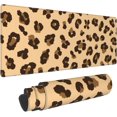 thumbnail image 2 of Leopard Gaming Mouse Pad Large Mouse Pad (31.5x11.8 Inch) Non-Slip Rubber Base Large Desk Mat Desk Protector for Home Office Gaming Work, 2 of 6