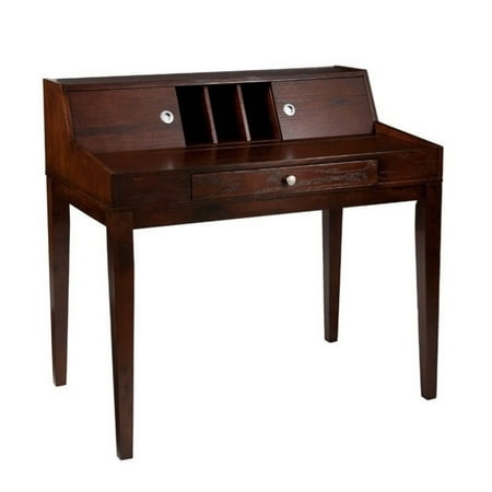 Southern Enterprises Humphrey Sliding Door Secretary Desk In