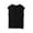 Black, variant on Asxite Womens Pajamas Casual Loose Breathable Sleeveless Crew Neck Solid Sleep Shirt