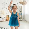 thumbnail image 3 of Erty Toddler Tulle Dress Layered Tulle Tutu Dress Toddler Girl Princess Dress Birthday Party Tulle Sundress For Girls charming, 3 of 8