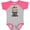 Heather and Hot Pink, variant on Inktastic Monkey I Love Hanging out with My Great Grandpa Boys or Girls Baby Bodysuit