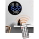 thumbnail image 5 of Reloj de Pared Electrónico de 10 Pulgadas con Control Remoto Macarena Azul, 5 of 8