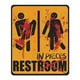 thumbnail image 2 of Halloween Decoration PVC Doorplate Holiday Party Garage Door Decoration Ghost Wall Sticker, 2 of 5