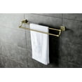 thumbnail image 2 of Kingston Brass Monarch 24-Inch Dual Towel Bar In Brushed Brass Finish BAH6123BB, 2 of 5