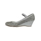 thumbnail image 3 of ZAPATILLAS VESTIR TACONES CUÑA LEON NIÑA JOVENCITA PIEDRAS BLANCO GRIS 331200 LEON 331200p, 3 of 3