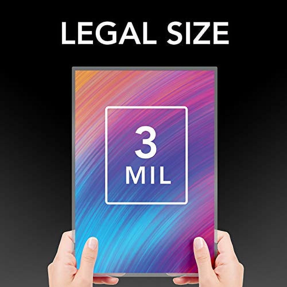 Doc Com 3202061 3 mil Swingline Thermal Laminating Sheets Pouches  Legal Size Pouch  - Pack of 24