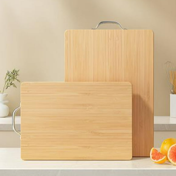 Suncoda Chopping Board , B Amboo Chopping Board Ménage Chopping Board Cuisine Chopping Board Étui Rectangulaire Épaissi Simple Face