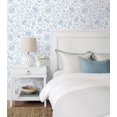 thumbnail image 2 of NextWall  Paisley Trail Peel and Stick Removable Wallpaper Blue Bell, 2 of 5