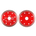 thumbnail image 4 of Red Diamond Saw Blade For Cutting Concrete Granite Marble Tile Stone 105mm, 4 of 9