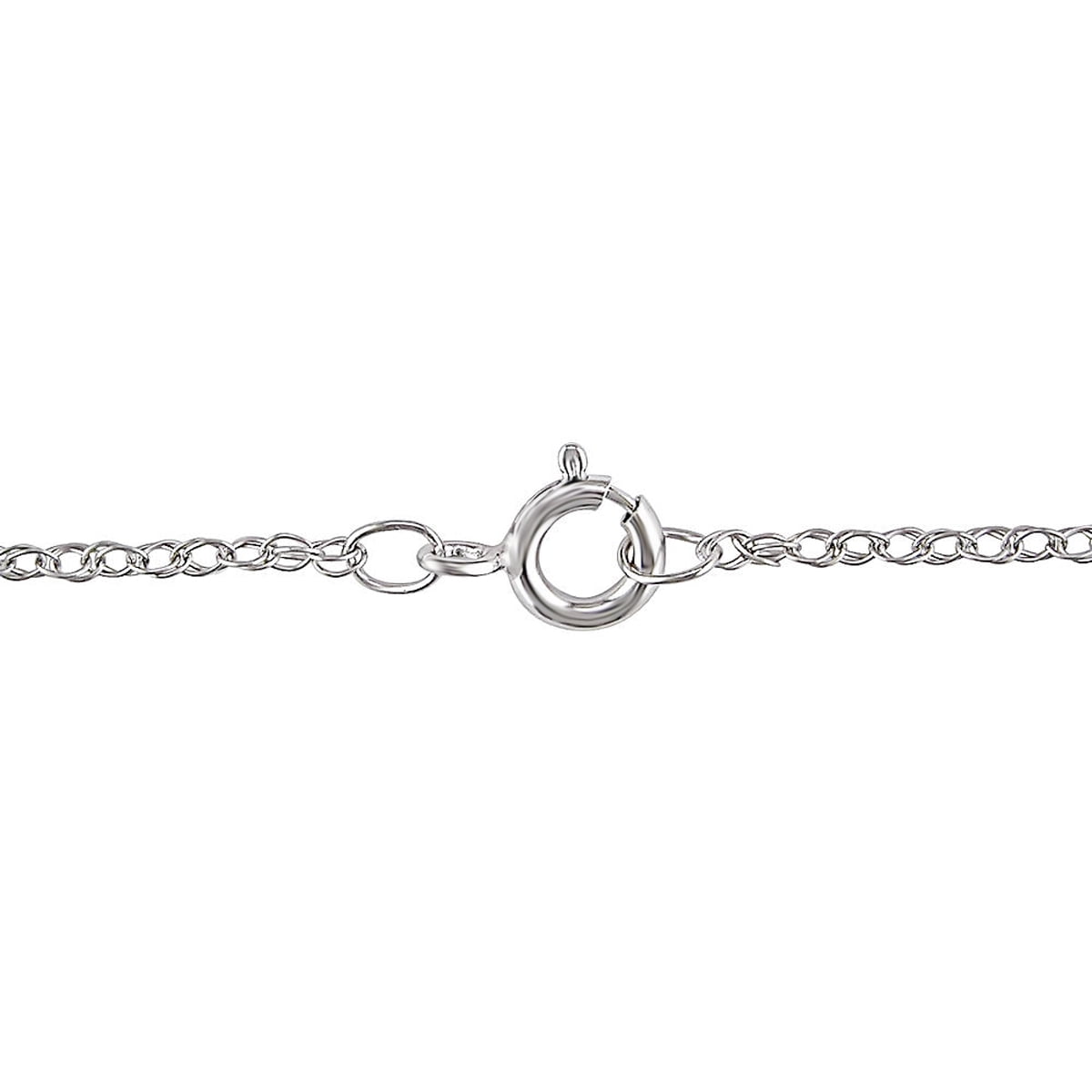 Arista 1/2 ct Diamond Women's Twist Pendant in Sterling Silver,18" (I-J, I3)