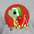 thumbnail image 3 of CafePress - Noel Turtle T Shirt - Fitted T-Shirt, Vintage Fit Soft Cotton Tee, 3 of 4