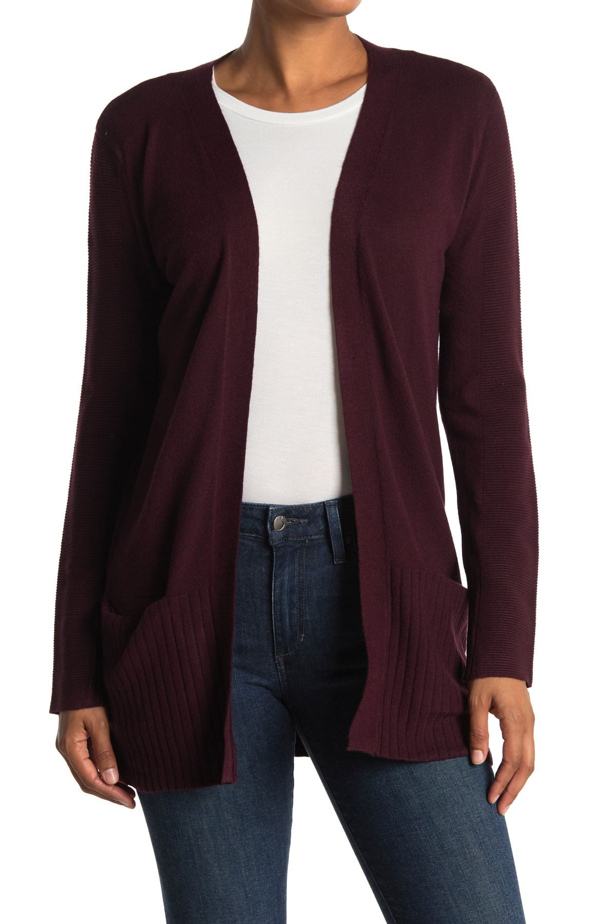 maroon cardigan womens