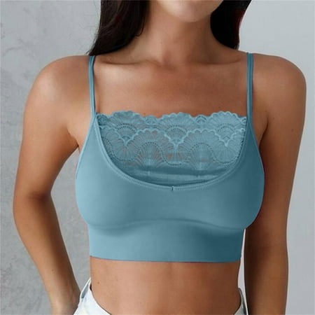 

Gyouwnll Sleepwear For Womens Pajamas For Women Bras For Women Strapless Adjustment Rimless Invisible Bralette Push Up Sticky Bras Vest