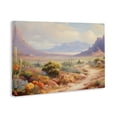 thumbnail image 2 of Stupell Industries Southwestern Flower Lined Desert Path Canvas Art, 24 x 16, by Franklyn Gregory, 2 of 8