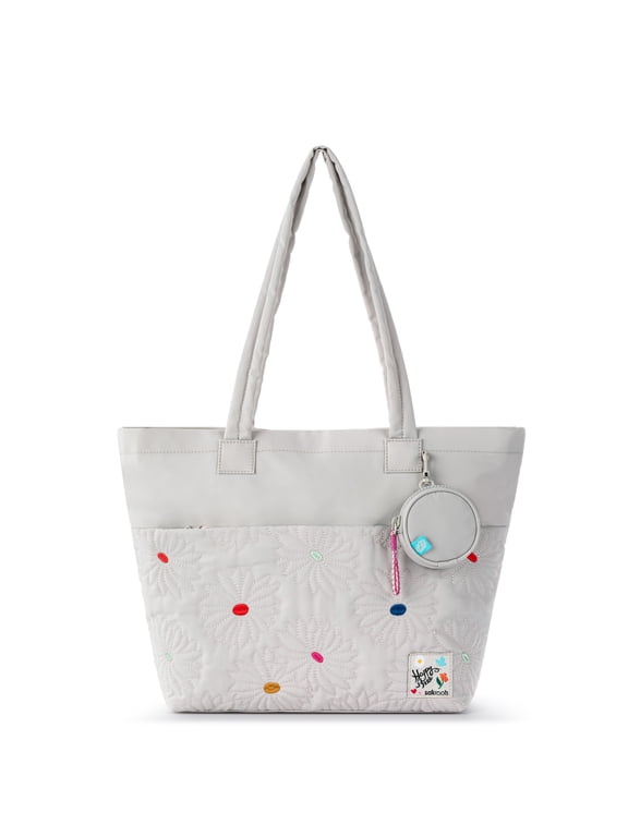Banyan Shoulder Tote , Repreve EcoTwill Quilted